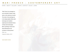 Tablet Screenshot of marifrench.com